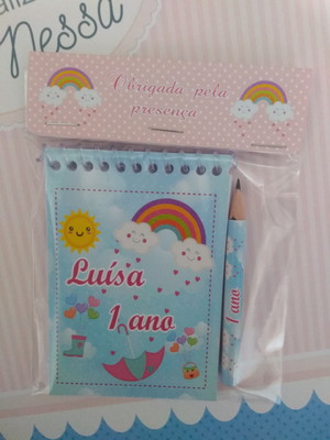 Bloquinho chuva de amor