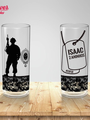 Copos long drink exercito