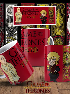 Caneca game of thrones personalizada game of thrones ref003