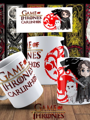 Caneca game of thrones personalizada game of thrones ref004