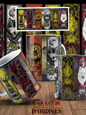 Caneca game of thrones personalizada game of thrones ref023
