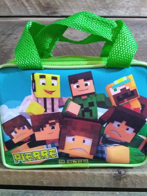 Maleta p (lona) minecraft: verde