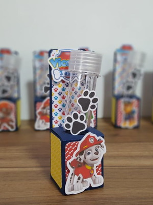 Porta tubete personalizado - patrulha canina