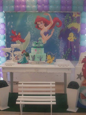 Aluguel decoração ariel