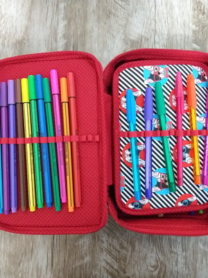 Estojo 100 pens estampa digital de cactos