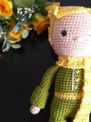 Pequeno príncipe crochê amigurumi