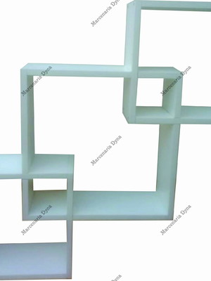 Nicho juntos 100% mdf cor branco