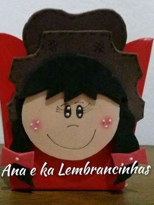 Cachepot para festa junina 2-kit com 10 unidades