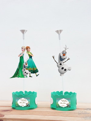 Centro de mesa frozen fever