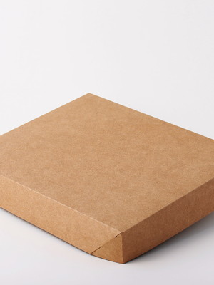 Caixa kraft tampa e fundo 25x20x3,5cm – pacote com 50 un