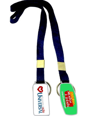 Chaveiro personalizado com cordinha