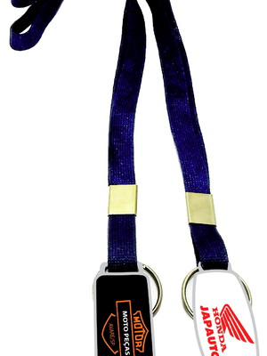 Chaveiro personalizado com cordinha