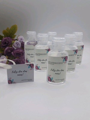 Dia das mães - álcool em gel com 30ml