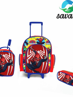 Kit escolar personalizado homem aranha