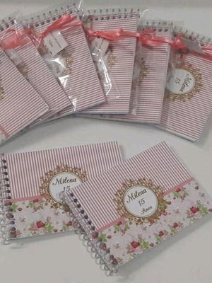 Cadernetas personalizadas