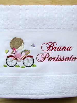 Toalha de banho personalizada