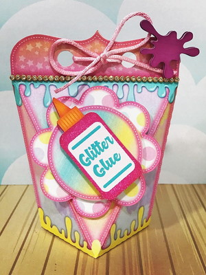 Caixa tema slime