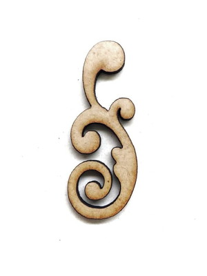 Aplique recorte arabesco mdf para artesanato