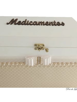 Caixa medicamentos mdf
