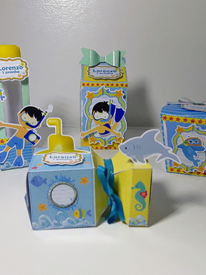 Kit fundo do mar ( 40 caixas )