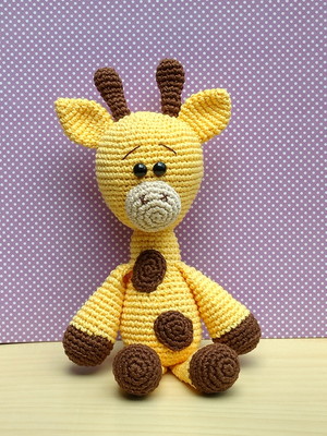 Girafa gigi amigurumi