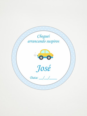 Tag suspiro maternidade (30 unidades)