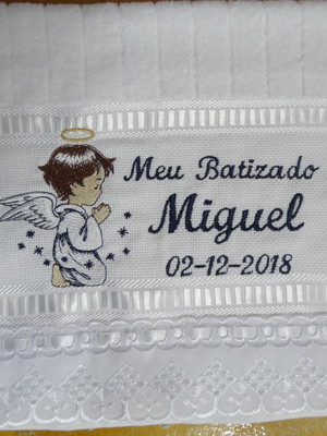 Toalha batizado