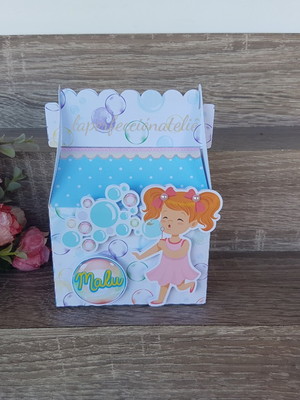 Caixa bolha de sabão
