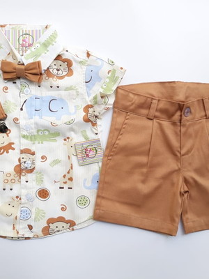 Roupa safari menino