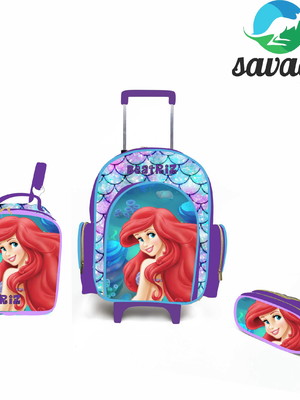 Kit escolar personalizado ariel