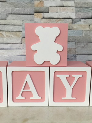 Candy colors story 8x8cm + urso
