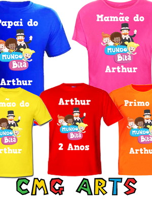 Kit 4 und. mundo bita festa aniversário
