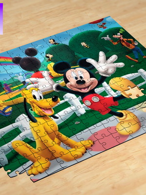 Quebra-cabeça personalizado mickey
