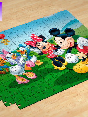 Quebra-cabeça personalizado minnie