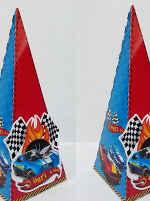 Caixa pirâmide hot wheels