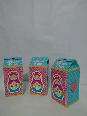 Caixa milk matrioskas