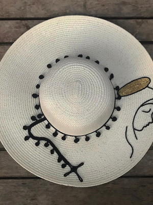 Chapéu de praia personalizado