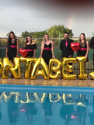 Balão contábeis gigante curso formatura dourado metalizado