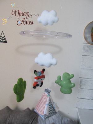 Móbile indie decor - decoração de quarto infantil