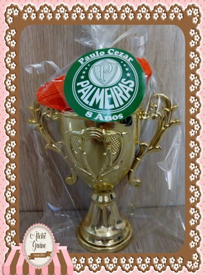 Mini troféu personalizado time