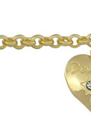 Pulseira coração deus te guie