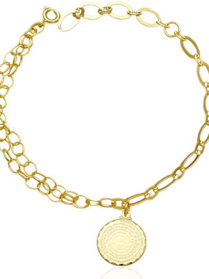 Pulseira dupla com 1 pai nosso