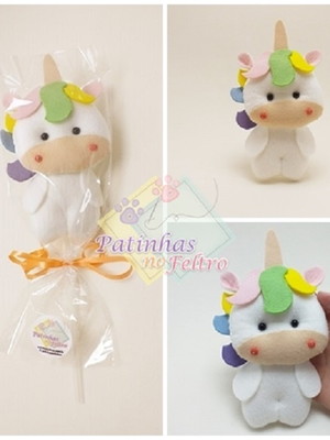 Unicornio - topo de bolo