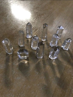 Kit 20 pontqs de cristal gerador mestre