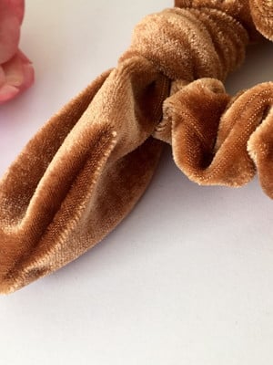 Laço de cabelo scrunchie