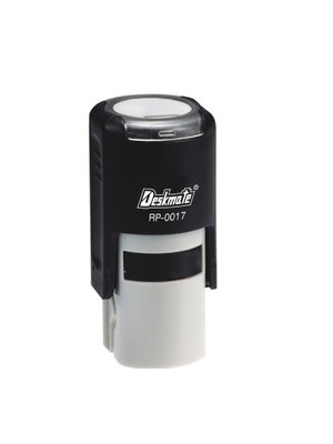 Carimbo automático redondo diâmetro 17mm deskmate