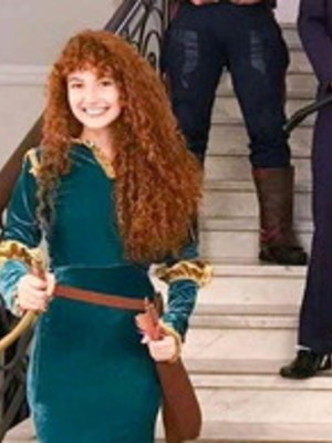 Vestido medieval princesa mérida