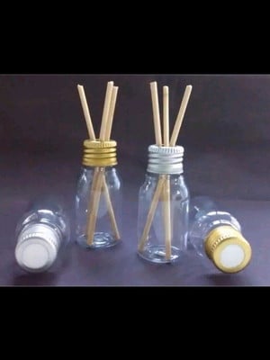 Kit 100 difusor frasco pet 30 ml com vareta