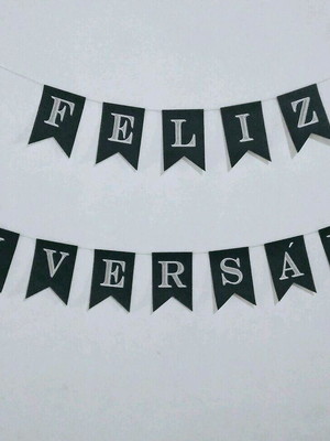 Bandeirolas feliz aniversário