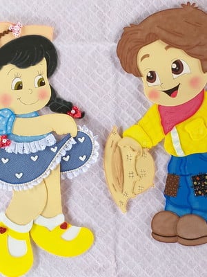Casal caipira